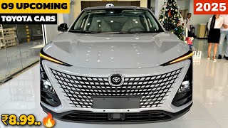 09 UPCOMING TOYOTA CARS LAUNCH IN INDIA 2025  PRICE LAUNCH DATE FEATURES  UPCOMING CARS 2025 [upl. by Piderit903]