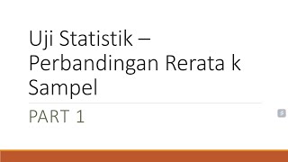 Tutorial SPSS Kindependen sampel  Uji Anava parametrik dan Kruskal Wallis non parametrik [upl. by Feodor]