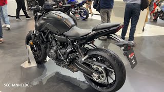 2024 Yamaha MT07 Pure  Walkaround  EICMA 2023 Debut [upl. by Hadnama]