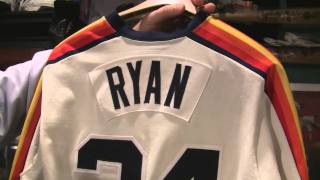 Nolan Ryan 1982 Houston Astros Game Worn Jersey [upl. by Arad398]