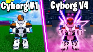 Going From Noob To Awakened CYBORG V4 In One Video Blox Fruits [upl. by Iron]