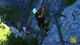 Vía Ferrata del Cáliz en Ramales de la Victoria [upl. by Juta]