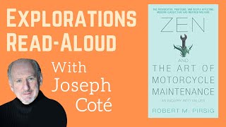 Friday Explorations ReadAloud Zen and the Art of Motorcycle Maintenance by Robert Pirsig [upl. by Platus]