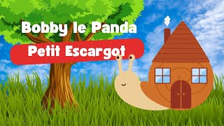 Petit Escargot 🐌 Chanson pour enfants avec paroles  Comptine [upl. by Ydnolem980]