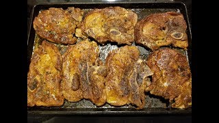 Baked Pork Chop Dinner Recipe [upl. by Ymarej464]