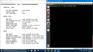 Linux Commands 8 Users  useradd passwd usermod userdel whoami [upl. by Robins]