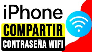 Cómo COMPARTIR CONTRASEÑA WIFI de iPhone a iPhone 2024  Transferir Clave WiFi entre iPhones [upl. by Dalury]