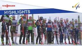 Highlights  Norway I cruises to victory in Ladies Relay at Ulricehamn  FIS Cross Country [upl. by Goar]