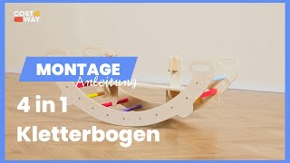 Montage Video 4 in 1 Kletterbogen  ArtikelNr 13246957 [upl. by Tyrone411]