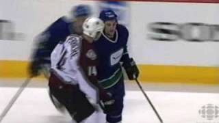 Ian Laperriere vs Rick Rypien Dec 2 2006 [upl. by Vasiliki]