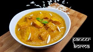 Paneer Korma  Quick amp Delicious  Dhaba Style [upl. by Lenny8]