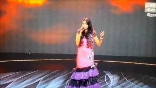 Azhagu Malar Aada by Suthasini International Superstar Clear version [upl. by Boiney]