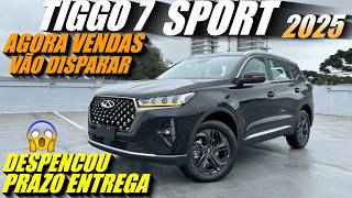 TIGGO 7 SPORT 2025 NOVO PRAZO DE ENTREGA  CAOA CHERY promete reduzir muito o prazo Vem conferir [upl. by Strickman]