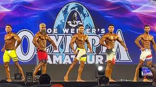 Rohit Khatri Final Comparison IHFF Sheru Classic Amateur Olympia Mumbai 2023 [upl. by Carmita498]