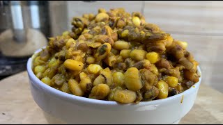 How to cook a perfect corn and beans porridge combo Africa style [upl. by Nate]