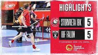 Highlights Champions Cup semi Storvreta IBK vs IBF Falun 55 [upl. by Alexa]