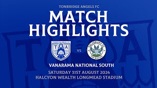 Highlights  Tonbridge Angels 1 Salisbury 0  310824 [upl. by Alleinnad321]