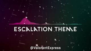 Escalation Theme Music  Valorant Datamining [upl. by Murat]