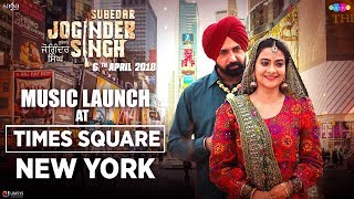 Music Launch at Times Square  Subedar Joginder Singh  Gippy Grewal  6th Apr 2018  Saga Music [upl. by Jarlathus946]