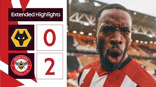 Wolverhampton Wanderers 02 Brentford  Extended Premier League Highlights [upl. by Belding]