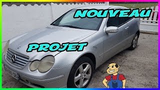 🔧 Projet Mercedes C 220 coupé 🔧 Ep  1 la présentation 👍 [upl. by Ha]