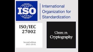 ISO 27002  Control 1012  Key Management [upl. by Eelytsirk]