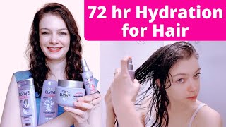 LOréal Elvive Hydra Hyaluronic Acid Range  REVIEW tested on fine wavy hair [upl. by Nelak]