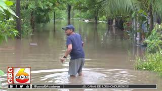 Inundaciones afectan pobladores de la Colonia Jehová Jireh [upl. by Uah]