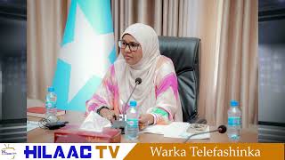 Daawo Warka Habeen Ee Hilaac TV  Leyla Osman Mohamud 20012024 [upl. by Itsrejk]