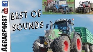 SO KLINGT 2016 Best OF Motorsounds  FENDT JOHN DEERE CASE IH und viele mehr [upl. by Ynaffets568]