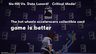 NoHit Vs Data Luxord  KINGDOM HEARTS Ⅲ Critical Mode [upl. by Mosnar]