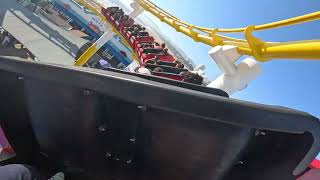 Santa Monica pier roller coaster ￼ [upl. by Triny]