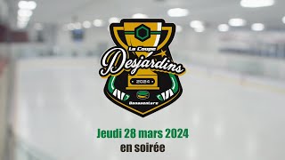 Coupe Desjardins à Bonaventure Jeudi 28 mars 2024 PM [upl. by Janik]