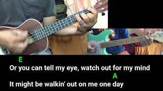 Achy Breaky Heart Billy Ray Cyrus ukulele chords and lyrics [upl. by Fulmis]