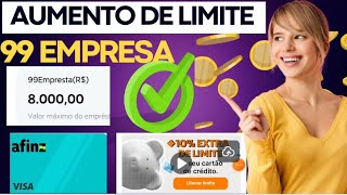 ALÔ 🇧🇷 Aumento de Limite Inter 99Empreta aprovando e Cartão Afinz também anuidade cara🙈 [upl. by Ttirb]