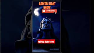 Adiyogi light show Chikkaballapur youtubeshorts adiyogi shivastatus viralshort [upl. by Rosalia]