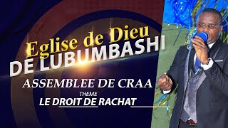 THEME LE DROIT DE RACHAT  Part 1 Fr GEORGE DJOWO [upl. by Dej]