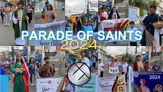 Parade of Saints 2024  Diocesan Shrine and Parish of StAugustine  Baliwag City Bulacan [upl. by Ailegra]