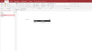 Ms Access Combo Box and ListBox Search [upl. by Manley]