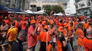 This Morning Netherlands Fans at the Alter Markt Dortmund “10072024” [upl. by Adanar]