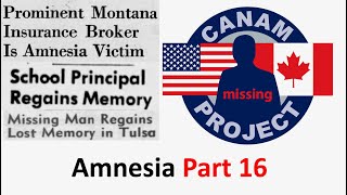 Missing 411 David Paulides Presents Missing People from Kansas amp Montana Amnesia Part 16 [upl. by Yssor]