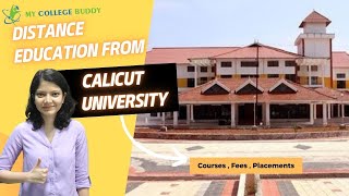 University of Calicut Distance Education Review Admission Exam Courses amp Fee distanceeducation [upl. by Gaylene]