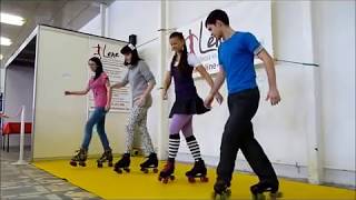 Aerobic and roller dance classes by LENE 2013 [upl. by Aikyt91]