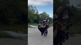 Dm 250🔥 dm250 italika bikelife wheelie motos viralvideo caballito [upl. by Irabaj944]