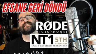 EV STÜDYOSU STANDARDI DEĞİŞİYOR  Rode NT1 5th Generation UsbXlr Kondenser Mikrofon [upl. by Bertilla649]