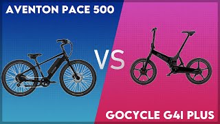 Aventon Pace 500 vs Gocycle G4i Plus Comparison [upl. by Gustafsson]