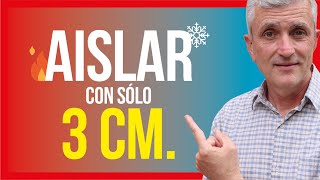 ✅ Mortero AISLANTE Térmico 🔥❄️ Cómo Aislar Paredes del Frío y Calor en 3cm [upl. by Lean]