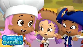 Bubble Guppies Cook Thanksgiving Dinner 🦃  Full Scene  Nick Jr [upl. by Roid]