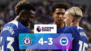 Chelsea 4  3 Brighton  Match Highlights  Premier League Summer Series [upl. by Voltz247]