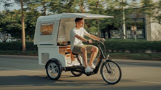 NEW electric Camper TricycleThe Ultimate Camper on Three Wheels [upl. by Weismann467]